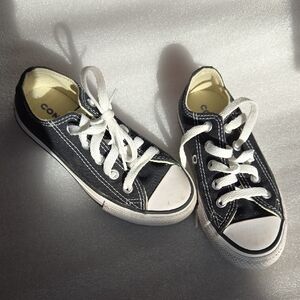 Converse Kids Black and White Sneakers